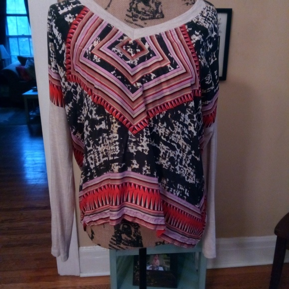 Cabi silk scarf top - Picture 3 of 5